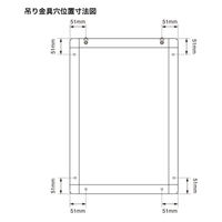 友屋 売場備品 メディアグリップ MG-25S A1シルバー 屋内 60186A1S 1ケース(3個)（直送品）
