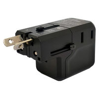カシムラ 海外用マルチ変換プラグ USBA+C PD20W WP-113M 1個（直送品）