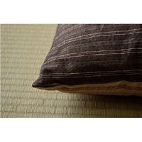 イケヒコ・コーポレーション ゆかり 座布団 BR 55×59cm 2P 1240900000000 1セット(2個入)