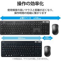 エレコム Bluetoothミニキーボード/薄型/メンブレン式/抗菌/マルチペアリング対応/ブラック TK-FBM119KBK 1個