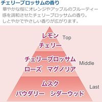 消臭力 プラグタイプ 消臭芳香剤 つけかえ チェリーブロッサムの香り 20mL 1セット（3個） エステー
