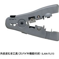 サンワサプライ LANケーブル自作工具キット LAN-TLKIT3 1個（直送品）