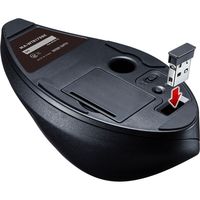 サンワサプライ ワイヤレスエルゴトラックボール MA-WTB178BK 1個