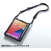 サンワサプライ iPad Air 耐衝撃ケース(ハンドル、スタンド、ショルダーベルト付き) PDA-IPAD1717BK 1個（直送品）
