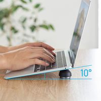 サンワサプライ ノートパソコン用スタンド(平置き・コンパクトタイプ) PDA-STN42BK 1個