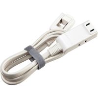 延長コード 電源タップ 1m 2P（ピン） 3個口 ライトグレー TAP-M71W サンワサプライ 1個（直送品）