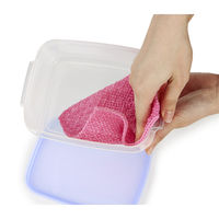 スリーエム（3M）スコッチブライト 汚れ落ちがはなまるのネット 抗菌 キッチン 油汚れ こびりつき ピンク YHNT-01K（1個入）