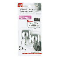 SG キッチンフック ウルトラマグネット 1セット 2個入×5パック レック キッチン収納