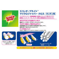 スリーエム（3M）スコッチブライト マイクロファイバークロス キッチン用 台所 KPF-11 6P A（12枚入り：3枚入×4）