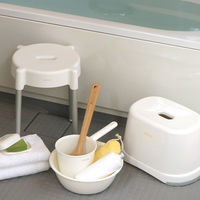 ユノア（YUNOA） 風呂いす 風呂椅子 高さ28cm ニューホワイト レック(BB-108)