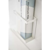 tower（タワー） マグネットラップホルダー スリム ホワイト 1個 山崎実業 キッチン収納