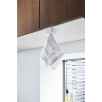 tower（タワー） シンク扉タオルホルダー ホワイト 1個 山崎実業 キッチン収納