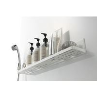 tower（タワー） マグネットバスルームラック ロング ホワイト 1個 山崎実業