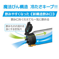 サーモス（THERMOS） 水筒 真空断熱スポーツボトル 800ml 0.8L ブラックオレンジ FHT-801F BKOR 1個 【送料無料】