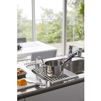 tower（タワー） 折り畳み水切り シリコーントレー付き L ホワイト 1個 山崎実業