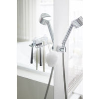 tower（タワー） 吸盤トゥースブラシホルダー 5連 ホワイト 1個 山崎実業