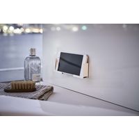 tower（タワー） マグネットバスルームタブレットホルダー ホワイト 1個 山崎実業