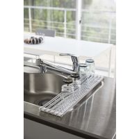 tower（タワー） 折り畳み水切り シリコーントレー付き S ホワイト 1個 山崎実業