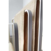 tower（タワー） 横から掛けられるバスタオルハンガー 3連 ホワイト 1個 山崎実業 【送料無料】