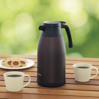 ステンレスポット 1.5L ブラウン SH-RA15-TA 1個 卓上・テーブルポット 保冷保温 ZOJIRUSHI（象印）