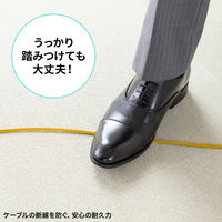 サンワサプライ  補強メガネ型光ファイバケーブル（シングルモード、LC×2-SC×2、5m） HKB-HLCSC1-05（直送品）