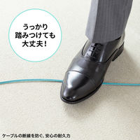 サンワサプライ  補強メガネ型光ファイバケーブル（マルチOM3、LC×2-SC×2、5m） HKB-HOM3LCSC-05（直送品）