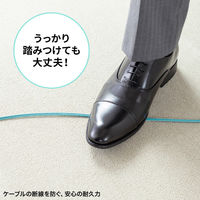 サンワサプライ  補強メガネ型光ファイバケーブル（マルチOM3、LC×2-LC×2、3m） HKB-HOM3LCLC-03（直送品）