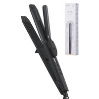 ヘアアイロン 2WAY < ストレート & カール > コテ 32mm ロングプレート ブラック TW363A-K テスコム 1個（直送品）