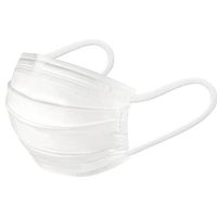 白元アース 快適ガードマスク ふつうサイズ 58128-0 1袋(7枚入) プリーツタイプ JIS規格 一般用マスク適合 幅広耳ゴム 不織布