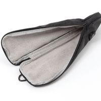 カラビナ付き折り畳み傘ケース ブラック LAKOLE/ラコレ