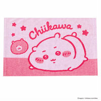 MORIPiLO 枕カバー タオル地  約32x52cm ちいかわ グッズ 洗える 35×50～43×63cm枕対応 のびのび 伸縮タイプ  ピンク