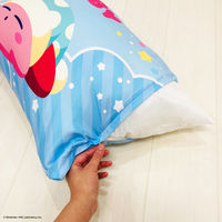 MORIPiLO 星のカービィ 布団カバーセット シングルロング 150x210cm (掛け布団カバー・枕カバー) キャラクター グッズ ワドルディ ブルー