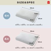 MORIPiLO そばがら 枕 日本製 硬め (首を支える そば殻 まくら 低め 頸椎型) いびき 対策 横向き寝 対応 綿 約30x50x5~8cm