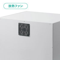 サンワサプライ 簡易防塵ラック(W650×D550) MR-FAK65H 1個（直送品）