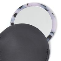 ケース付きマーブルミラー ブラック LAKOLE/ラコレ