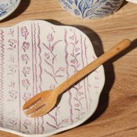 マホガニーティーフォーク ナチュラル studio CLIP