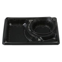 エフピコチューパ デリカランチ DL-26-19 黒本体 CP580251 1袋（50枚入）（わけあり品）