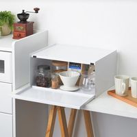 【アウトレット】ヨシカワ トースターラック ホワイト kari4979487936651 1個