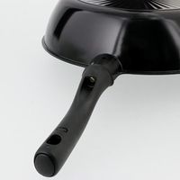 LIVPLUS 深型フライパン 26cm ガス火専用 軽量 ブラック NMー385 1個