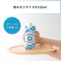 伊藤園 MEGURi(メグリ) 330ml 紙パック キャップ付き 水 ミネラルウォーター 1セット（24本）