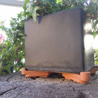 富士商 ポットアップ 鉢底上げ 12個入り F8035 1袋(12個入)（直送品）