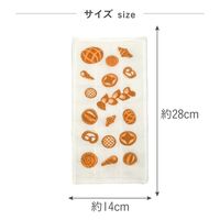 ハーフサイズ かや織りふきん パン 1枚 藤栄