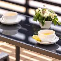 タカショー フレスコ テーブル&チェアー&ベンチ 4点セット MSF-40S 1セット（直送品）