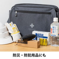 【ホイッスル】トラスコ中山 現場のチカラ　電子ホイッスル　ブラック　防災用品　TRUSCO　ASKUL限定TDH-BK-AS 1個 オリジナル