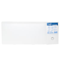 プラス 抗菌 PPボックスファイル+ ハーフサイズ ホワイト 76521 1冊