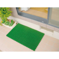 山崎産業 若草ユニット EーV #6 人工芝 ジョイントマット　グレー 60×90ｃｍ 1枚