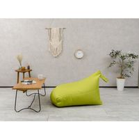 セルタン 背もたれがあるビーズソファ L ダリアン生地 幅635×奥行1070×高さ580mm アッシュグレー 1台（直送品）