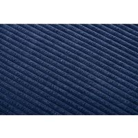 セルタン 丸型ビーズクッション L コーデュロイ 幅525×奥行510×高さ290mm バイスブルー A1191a-685NV 1台（直送品）