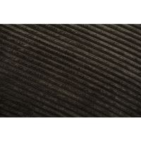 セルタン 丸型ビーズクッション L コーデュロイ 幅525×奥行510×高さ290mm チャコールグレー A1191a-686GRY 1台（直送品）