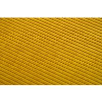 セルタン カバーリング 低反発ラウンドクッション コーデュロイ 幅480×奥行48×高さ160mm マスタード A367t-684YE 1台（直送品）
